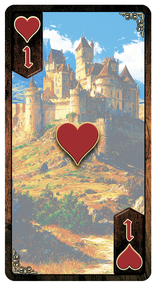 Jeu de Tarot Médiéval (78 cartes à jouer)
