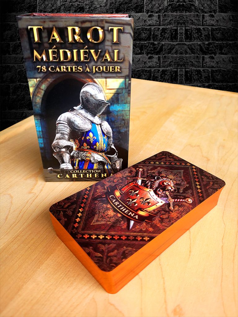 Jeu de Tarot Français Médiéval