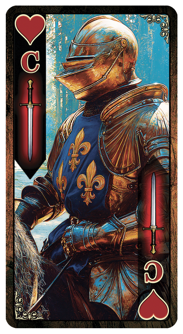 Jeu de Tarot Médiéval (78 cartes à jouer)