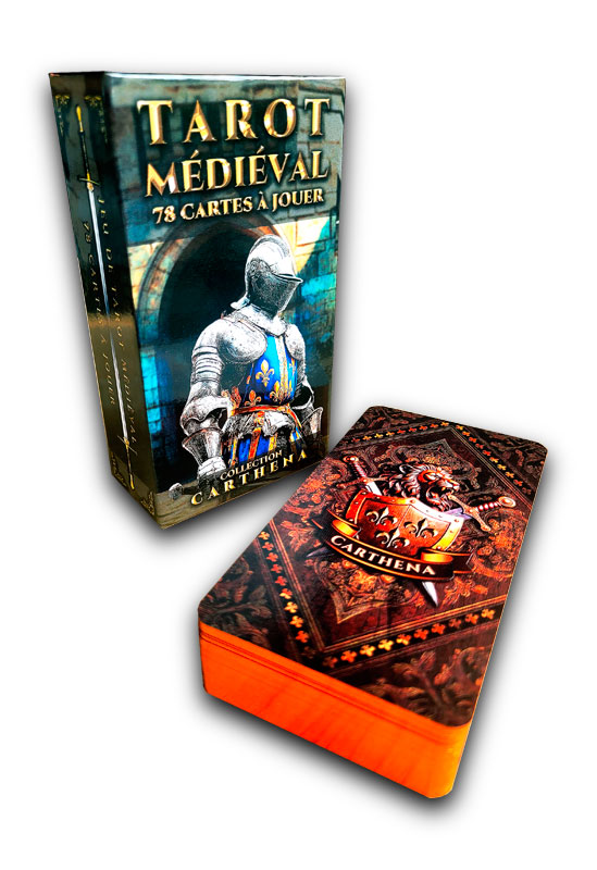 Jeu de Tarot Français Médiéval