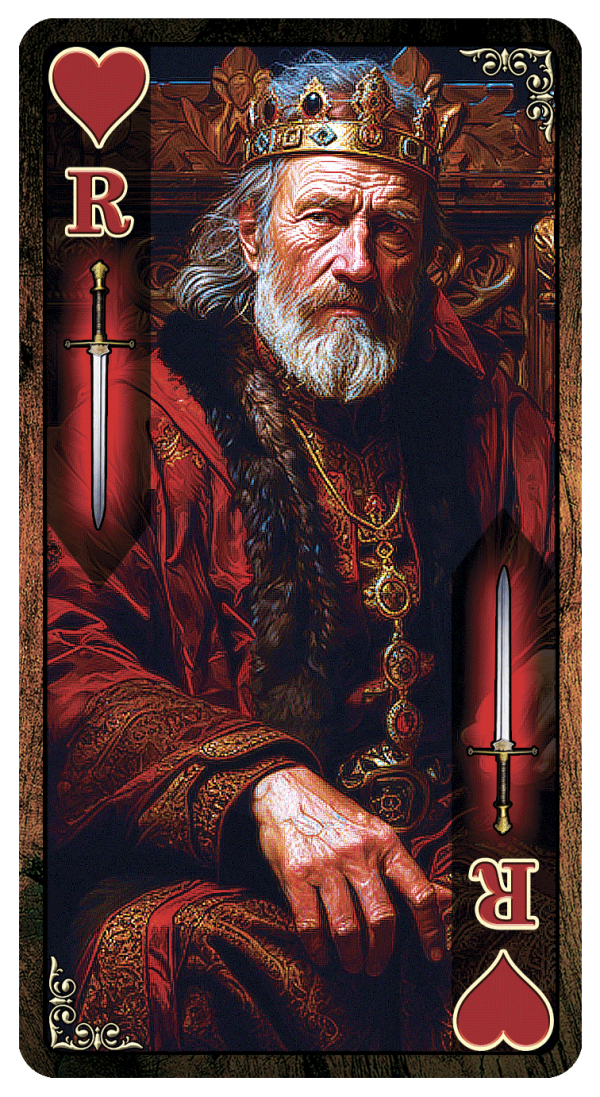 Jeu de Tarot Médiéval (78 cartes à jouer)