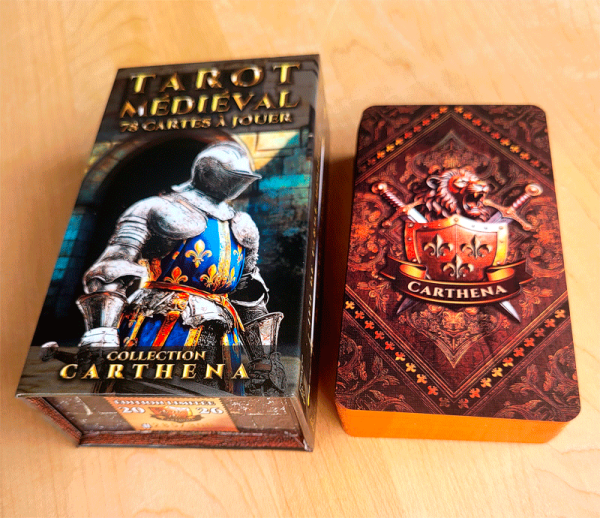 Jeu de Tarot Français Médiéval