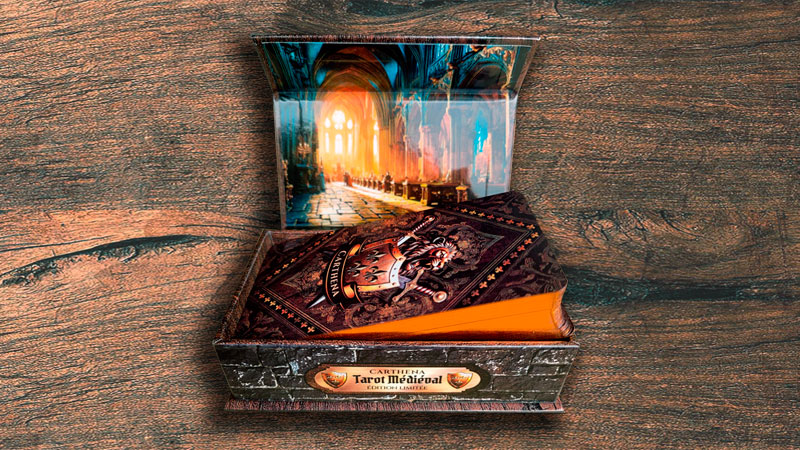 Jeu de Tarot Français Médiéval – Image 3