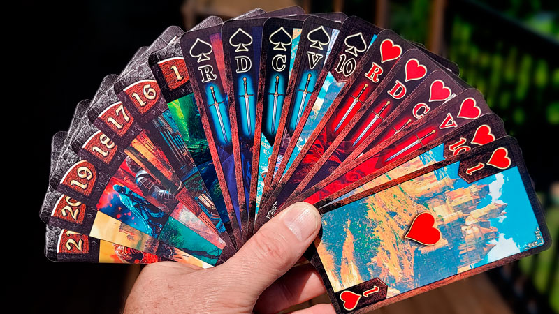 Jeu de Tarot Français Médiéval – Image 5