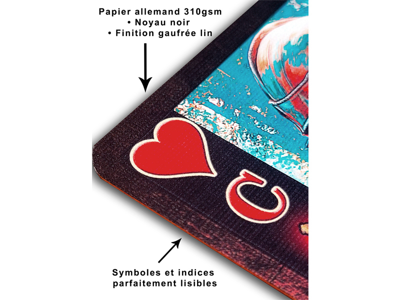 Jeu de Tarot Français Médiéval – Image 6