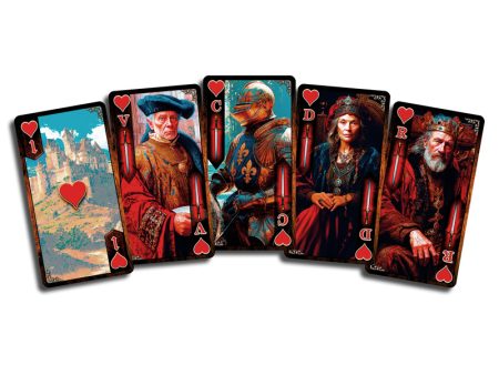 Jeu de Tarot Français Médiéval – Image 7