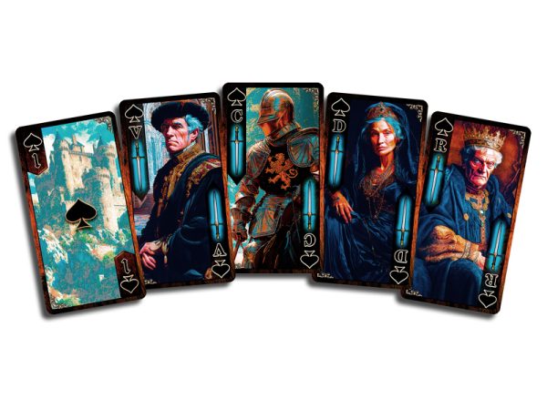 Jeu de Tarot Français Médiéval